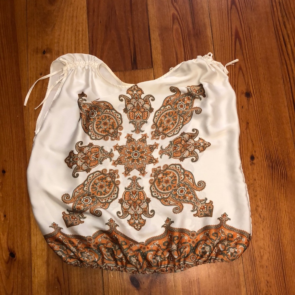 Michael Kora silk top